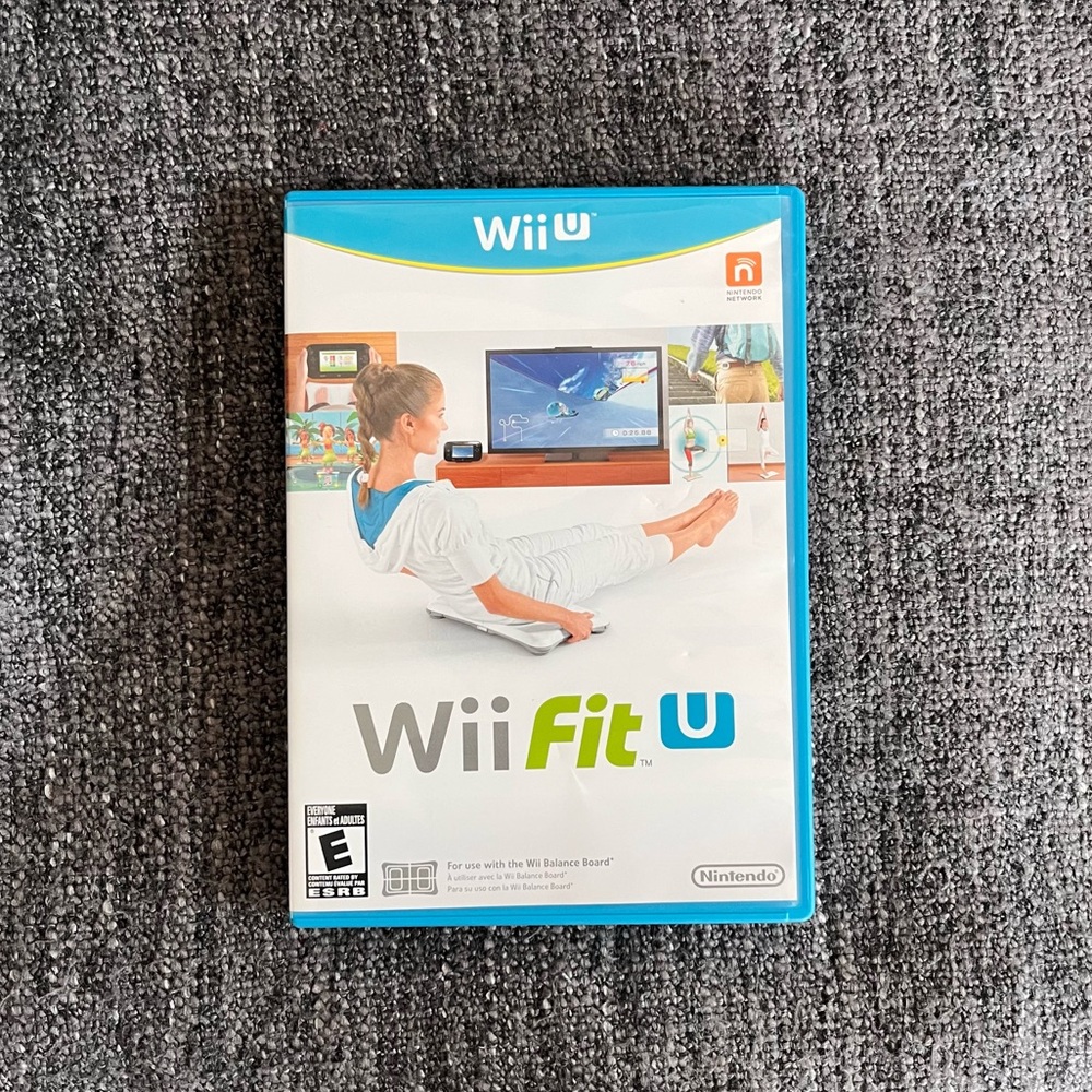 Wii Fit U (Game Only) Nintendo Wii U Game Complete